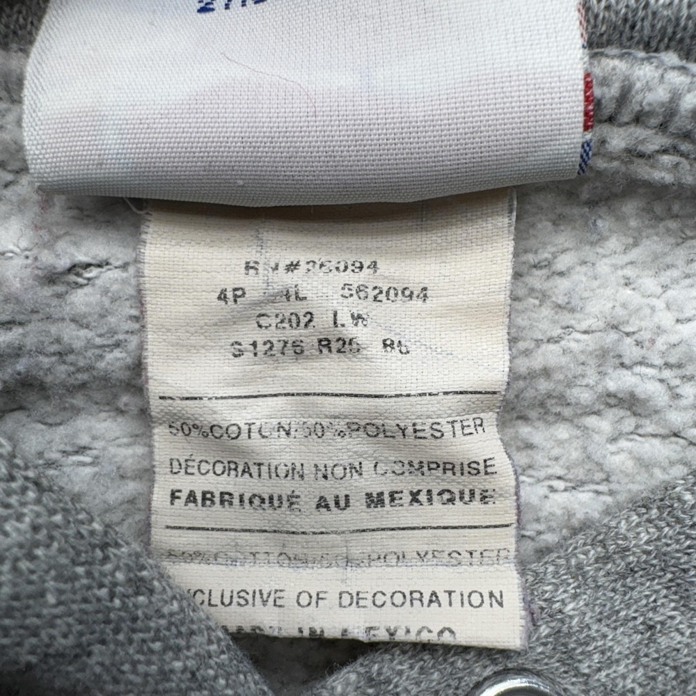 Boone Braves Sweatshirt Mens M Gray Champion Hooded Pullover Crewneck Fleece - Picture 3 of 13